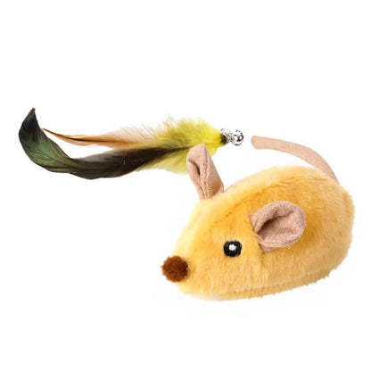 WhiskerChase Auto-Mouse Toy – Interactive Sensing Electronic Mouse for Cats & Pets