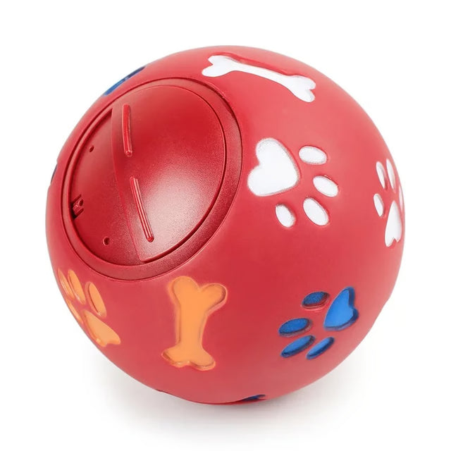 Interactive Dog Treat Dispensing Chew Ball – Durable Rubber Pet Toy