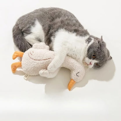 Interactive Plush Squeak and Chew Pet Toy