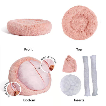 Comfy Faux Fur Pet Bed