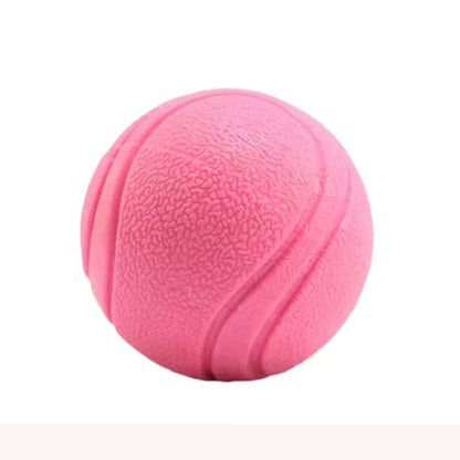 Indestructible Rubber Dog Toy Ball for Small and Medium Dogs - Bite-Resistant Interactive Training Game